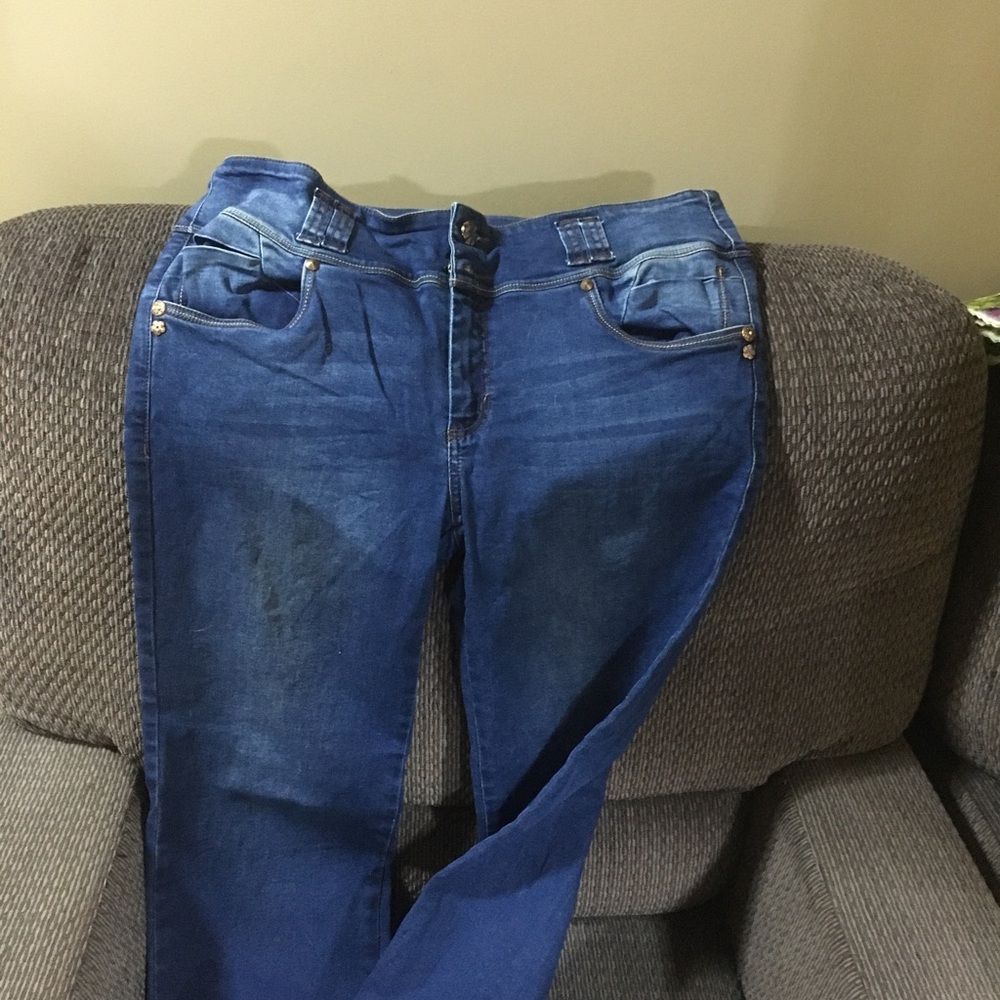 Classic Indigo Straight Leg Jeans